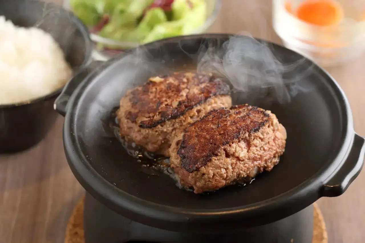肉屋のハンバーグ